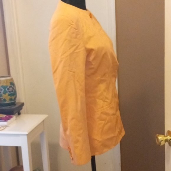 Valentino Blazer Jacket Coral Size 46 - Picture 2 of 11